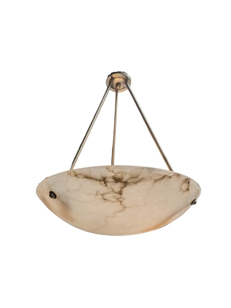 JH Lighting Alabaster Hanging Lamp