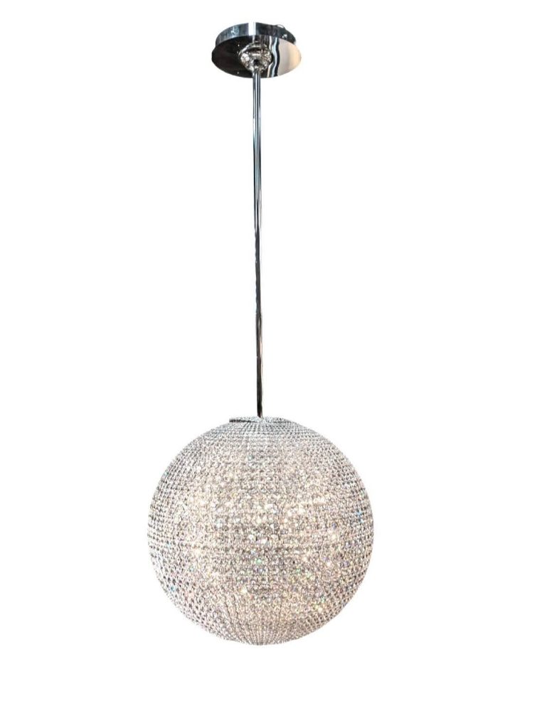 Schonbek Da Vinci 36" Crystal Sphere Chandelier