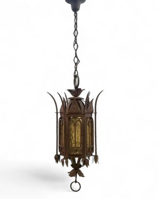 Wrought Iron Spanish Revival Pendant Light