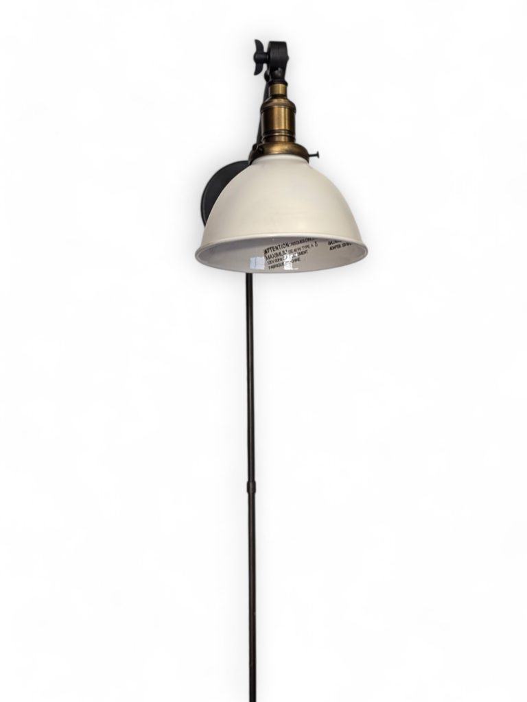 Industrial Era Task Wall Sconce from RH Teen